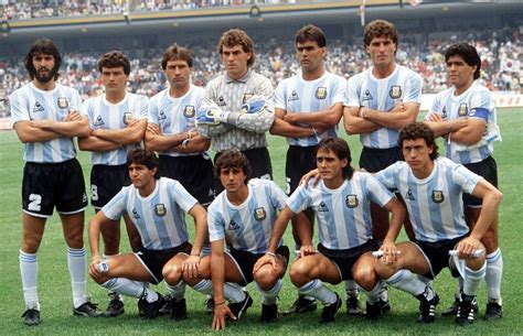 plantel de argentina del mundial 86